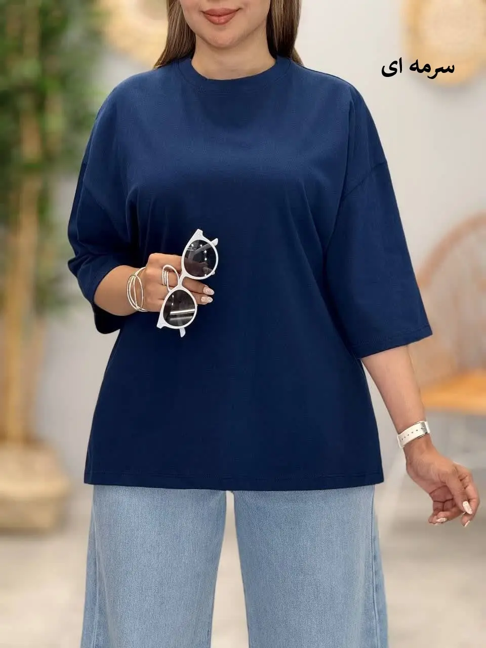 3419-تیشرت باکسی لاویسا